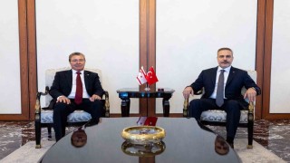 Bakan Fidan, KKTC Başbakanı Ünal Üstel ile görüştü