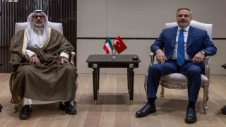 Bakan Fidan, Kuveytli mevkidaşı ile bir araya geldi