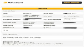 Bakan Gürlek, Kızılaya 150 bin lira bağışladı