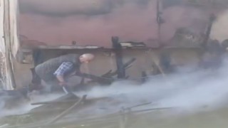 Bartında korkutan yangın büyümeden söndürüldü
