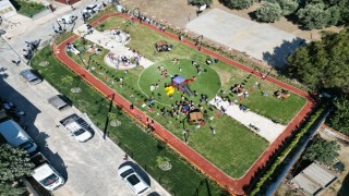 Başkan Arıkanın söz verdiği Akçakonaktaki park projesi tamamlandı