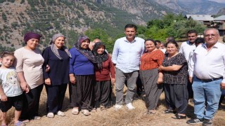 Başkan Atlı, kırsal mahallede vatandaşlarla buluştu