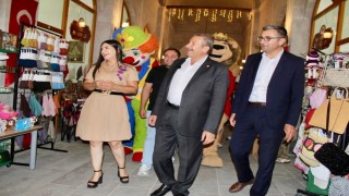 Başkan Bozkurt, Yusuf Paşa Bedesteni esnafıyla bir araya geldi