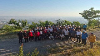 Başkan Büyükkılıç, Otobüs İşletme Müdürlüğü personeliyle yürüyüş yaptı
