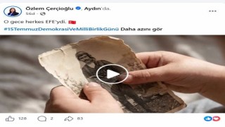 Başkan Çerçioğlundan 15 Temmuz paylaşımı: O gece herkes Efeydi