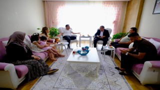 Başkan Daldan 15 Temmuz şehidinin ailesine ziyaret