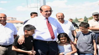 Başkan Geçit, Kuyulu Mahallesindeki yatırımları yerinde inceledi