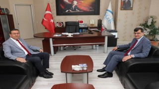 Başkan Kahveci ve Müdür Sayar, Kütahya için ortak çalışmaları değerlendirdi