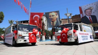 Başkan Kayadan İncirliovaya son üç yılda 23 yeni araç