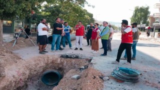 Başkan Köksal Aras mahallelerde yürütülen çalışmaları yerinde inceledi