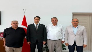 Başkan Pütünden yeni Kaymakam Haydariye hayırlı olsun ziyareti