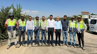 Başkan Şahine Arabandaki asfalt hizmeti için teşekkür