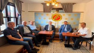 Başkan Taşlıdan Gazeteciler Cemiyetine 24 Temmuz ziyareti