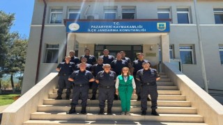 Başkan Tekinden jandarmaya anlamlı ziyaret