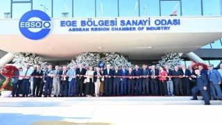 Başkan Ülken, EBSOnun yeni hizmet binası açılışı törenine katıldı
