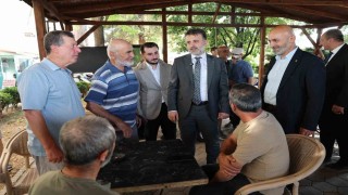 Başkan vekili Bibadan İznike kültür merkezi ve B Kafe müjdesi