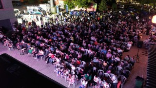 Batıkent Mahallesinde açık havada sinema keyfi yaşandı