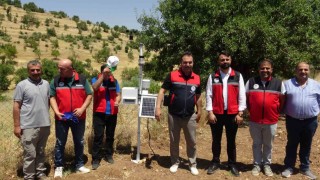 Batman'da bağ ve Antep fıstığı bahçelerine tahmin ve erken uyarı sistemi kuruldu