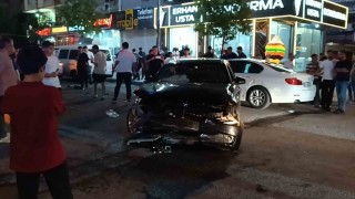 Batmanda iki otomobil çarpıştı: 1 yaralı