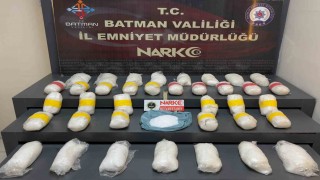 Batmanda uyuşturucu operasyonu: 19 kilo metamfetamin ele geçirildi