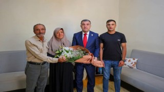 Bayburtta 15 Temmuz gazileri ziyaret edildi