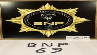 Bayburtta midesinden 47 parça halinde 313 gram metamfetamin çıkan şüpheli tutuklandı