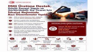 Bazı üretim girdilerinde gümrük vergileri indirildi