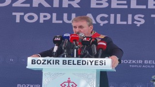 BBP Genel Başkanı Destici, Bozkırda toplu açılış törenine katıldı