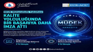 BEUN Mühendislik Fakültesi Kalite Yolculuğunda bir başarıya daha imza attı