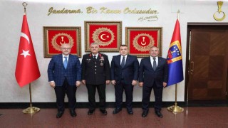 Bilecik heyeti Ankarada güvenlik kurumlarında temaslarda bulundu