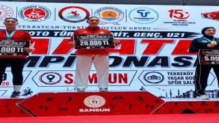 Bilecikli sporcu Türkiye şampiyonu oldu