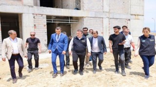 Bilecikte 2 okul yapım inşaatında sona geliniyor