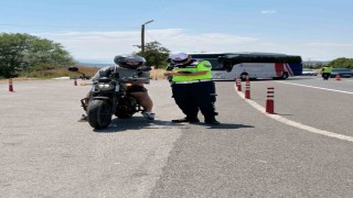 Bilecikte motosiklet sürücülerine güvenli sürüş eğitimi