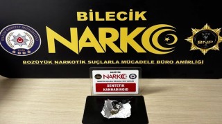 Bilecikte uyuşturucu operasyonu: 1 gözaltı
