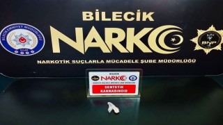 Bilecikte uyuşturucu operasyonu: 1 gözaltı