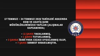 Bingölde bir haftada 11 şüpheli yakalandı