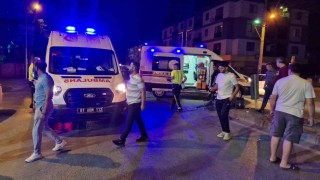Bisiklet ile motosiklet çarpıştı: 2 kişi yaralandı