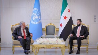 BM Genel Sekreteri Guterres, Suriye Devlet Başkanı Şara ile görüştü