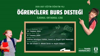 Bodrum Belediyesinden öğrencilere burs desteği