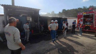 Boluda Erpiliç kümeslerinde yükselen dumanlar itfaiyeyi alarma geçirdi