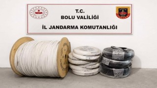 Boluda kablo hırsızlarını JASAT ekipleri yakaladı