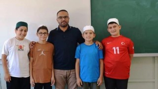 Boyabatta 4 öğrenciden gururlandıran hafızlık başarısı