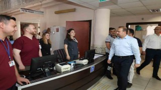 Bozdoğandaki hastanede hizmetler değerlendirildi
