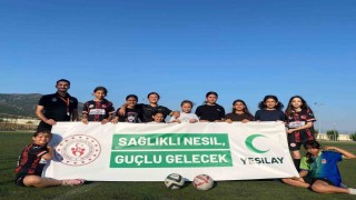 Buharkentte uyuşturucuyla mücadeleye futbol desteği