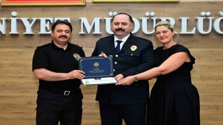 Bursada 105 emniyet personeli terfi etti