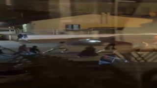 Bursada aileler arasında meydan muharebesi kamerada