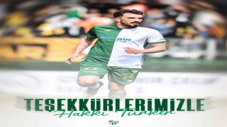Bursaspor, Hakkı Türker ile yolarını ayırdı