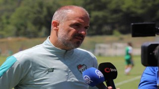 Bursaspor Teknik Direktörü Mustafa Er: Hedefimiz Süper Lige çıkmak