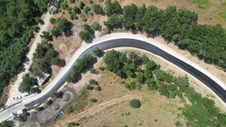 Büyükşehir, Osmangazinin Dağakça yolunu yeniledi
