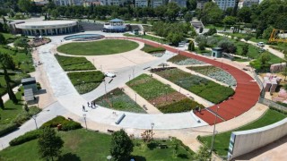Büyükşehirden Millet Bahçesine estetik dokunuş